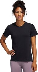 Adidas marškinėliai moterims, juodi kaina ir informacija | Marškinėliai moterims | pigu.lt