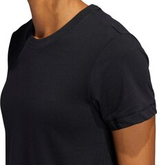 Adidas marškinėliai moterims, juodi kaina ir informacija | Marškinėliai moterims | pigu.lt