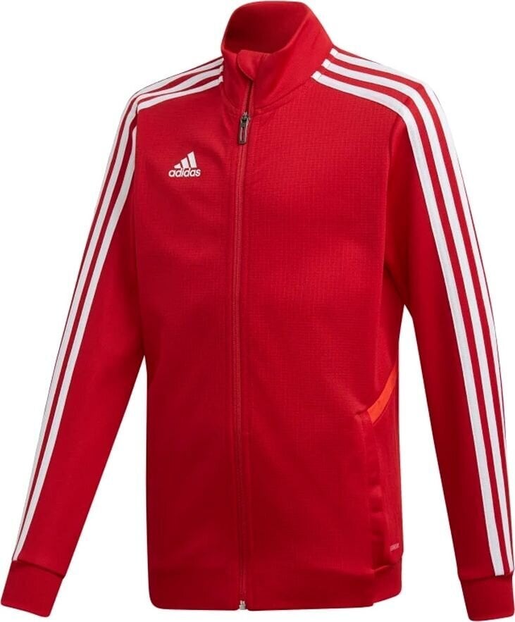 Džemperis Adidas Tiro 19 Training JKT Jr D95922, raudonas kaina ir informacija | Futbolo apranga ir kitos prekės | pigu.lt