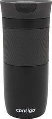 Contigo Kubek termiczny Byron 470ml Matte Black (2095663) kaina ir informacija | Termosai, termopuodeliai | pigu.lt