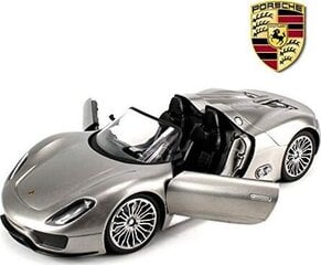 Nuotoliu valdoma mašinėlė Rastar Porsche 918 Spyder 2015 1:14 RTR kaina ir informacija | Žaislai berniukams | pigu.lt