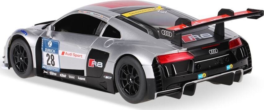 Nuotolinio valdymo mašinėlė Rastar Audi R8 LMS 1:18 RAS/59300-SLV kaina ir informacija | Žaislai berniukams | pigu.lt