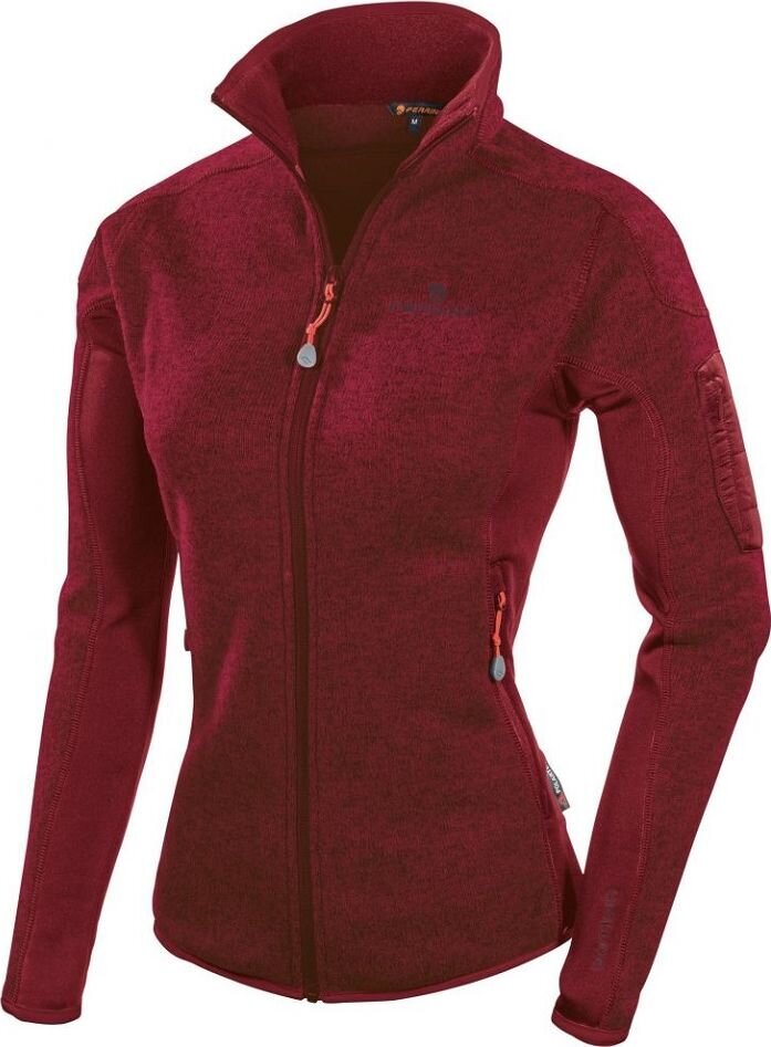 Sportinis džemperis moterims Ferrino Cheneil Jacket Woman, raudonas kaina ir informacija | Sportinė apranga moterims | pigu.lt