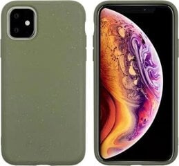 Apple iPhone 11 Bambootek Cover By Muvit Moss kaina ir informacija | Telefono dėklai | pigu.lt