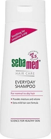 Švelnus plaukų šampūnas Sebamed Hair Care Everyday Shampoo, 200 ml kaina ir informacija | Šampūnai | pigu.lt