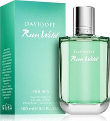 Парфюмированная вода Davidoff Run Wild For Her EDP для женщин 100 мл цена и информация | Женские духи | pigu.lt