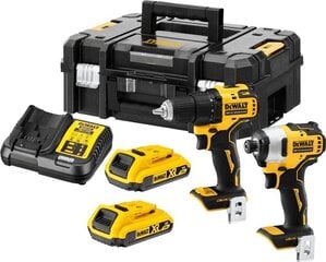 Набор инструментов Dewalt Dck2061d2t Cordless power tool set 18V XR цена и информация | Механические инструменты | pigu.lt