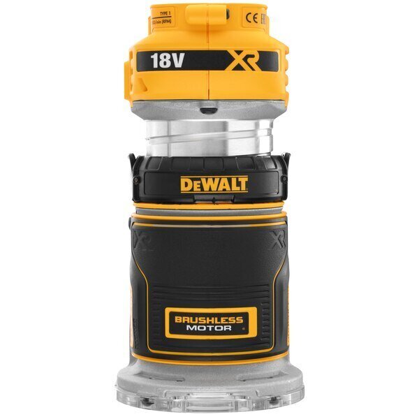 Belaidis maršrutizatorius 18V XR 8mm DeWalt DCW600N-XJ (be akumuliatoriaus) kaina ir informacija | Frezos | pigu.lt