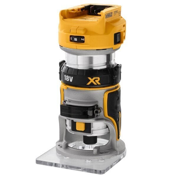 Belaidis maršrutizatorius 18V XR 8mm DeWalt DCW600N-XJ (be akumuliatoriaus) kaina ir informacija | Frezos | pigu.lt