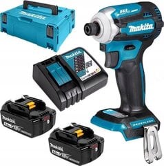 Аккумуляторный ударный шуруповерт Makita DTD171RTJ цена и информация | Шуруповерты, дрели | pigu.lt