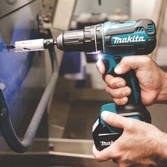 Аккумуляторная дрель Makita DHP485RFJ, 10,8 V цена и информация | Шуруповерты, дрели | pigu.lt