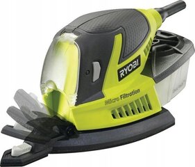 Ryobi trikampis šlifuoklis, 80W, 12000 aps./min., 150x100mm kaina ir informacija | Šlifuokliai | pigu.lt