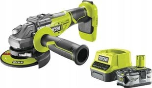 Угловая шлифовальная машина Ryobi 18В 125 мм, 18В R18AG7-140S 5133004231 цена и информация | Шлифовальные машины | pigu.lt