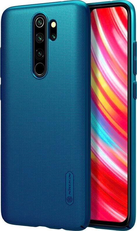 Nillkin Super Frosted Back Cover, skirtas Xiaomi Redmi Note 8 Pro, mėlyna kaina ir informacija | Telefono dėklai | pigu.lt