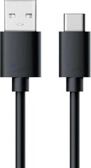 Realpower USB-A - USB-C 0.6 м (255650) цена и информация | Кабели для телефонов | pigu.lt
