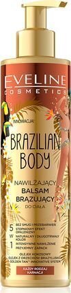 Bronzuojantis losjonas Eveline Brazilian Body, 200 ml цена и информация | Savaiminio įdegio kremai | pigu.lt