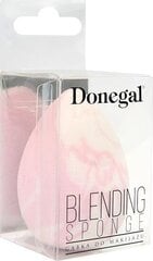 Спонж для макияжа Donegal Blending Sponge мраморно-розовый 4331 цена и информация | Кисти для макияжа, спонжи | pigu.lt