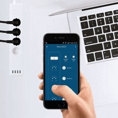 Умный удлинитель Woox WiFi Smart 4x USB цена и информация | Смарттехника и аксессуары | pigu.lt