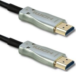 Qoltec 50472 HDMI v.2.0 A штекер | A штекер | AOC | 20м цена и информация | Кабели и провода | pigu.lt