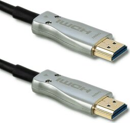 Qoltec 50473 HDMI v2.0 A male | A male | AOC | 10m kaina ir informacija | Qoltec Buitinė technika ir elektronika | pigu.lt