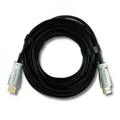 Qoltec 50473 HDMI v2.0 A штекер | A штекер | AOC | 10м цена и информация | Кабели и провода | pigu.lt
