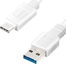 LogiLink CU0172, SB-A male - USB-C, 0.15m kaina ir informacija | Laidai telefonams | pigu.lt