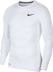 Nike термофутболка мужская Top BV5588 100, белая цена и информация | Мужское термобелье | pigu.lt