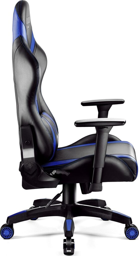 Žaidimų kėdė Diablo X-Hornlczn, juoda/mėlyna цена и информация | Biuro kėdės | pigu.lt