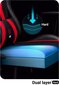 Žaidimų kėdė Diablo X-One, juoda/raudona kaina ir informacija | Biuro kėdės | pigu.lt