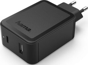 Hama 00183321, USB C, 3A kaina ir informacija | Krovikliai telefonams | pigu.lt