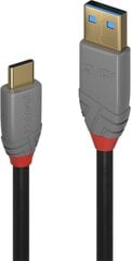 Lindy 36912, USB 3.1, 1.5m цена и информация | Кабели для телефонов | pigu.lt