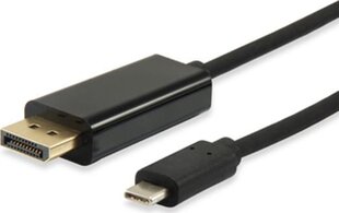 Equip 133467, USB-C/DP, 1.8 m kaina ir informacija | Kabeliai ir laidai | pigu.lt