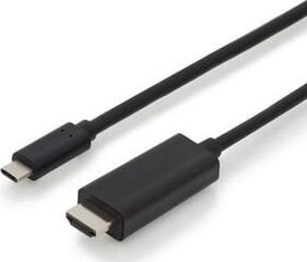 Digitus AK-300330-050-S, USB-C/HDMI, 5 m kaina ir informacija | Kabeliai ir laidai | pigu.lt