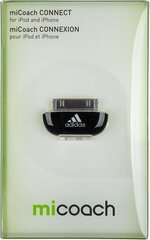 Treniruočių registratorius Adidas MiCoach Speed Cell, juodas kaina ir informacija | Žingsniamačiai, chronometrai, širdies ritmo monitoriai | pigu.lt