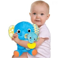 Pliušinių drambliukų rinkinys Smily Play 1/6 Baby and Mommy kaina ir informacija | Žaislai kūdikiams | pigu.lt