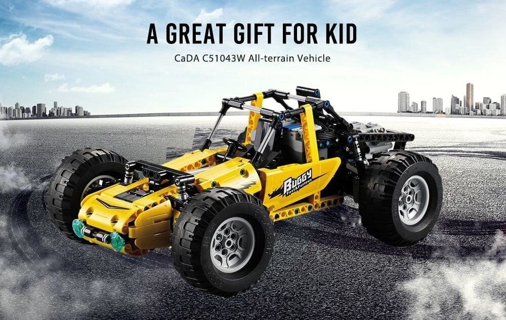 Mašina Cada deTECH RC Buggy C51043W, 522 vnt kaina ir informacija | Žaislai berniukams | pigu.lt