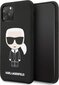Karl Lagerfeld dėklas, skirtas iPhone 11 Pro, juodas kaina ir informacija | Telefono dėklai | pigu.lt