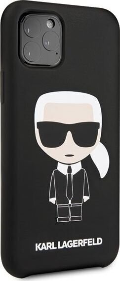 Karl Lagerfeld dėklas, skirtas iPhone 11 Pro, juodas цена и информация | Telefono dėklai | pigu.lt