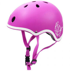 Vaikiškas dviračio šalmas SMJ F501 Profisport, rožinis kaina ir informacija | Šalmai | pigu.lt