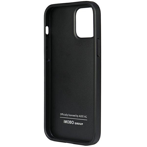 Dėklas Audi Synthetic Leather Case Apple iPhone 11 Pro, juoda kaina ir informacija | Telefono dėklai | pigu.lt