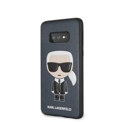 Karl Lagerfeld KLHCS10LIKPUBL S10e G970 hardcase granatowy|navy Iconic Karl Embossed цена и информация | Чехлы для телефонов | pigu.lt