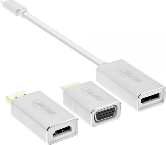 InLine 64109S kaina ir informacija | Adapteriai, USB šakotuvai | pigu.lt