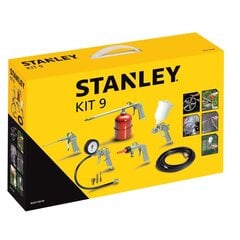 Pneumatinių įrankių rinkinys KIT9 Stanley 9045718STN kaina ir informacija | Mechaniniai įrankiai | pigu.lt