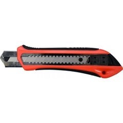 Нож с ломающимся лезвием 25 мм (сталь СК5) YT-75101 цена и информация | Механические инструменты | pigu.lt