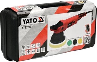 Poliravimo šlifuoklis 720W 150 mm M8 YT-82200 Yato kaina ir informacija | Yato Įrankiai | pigu.lt