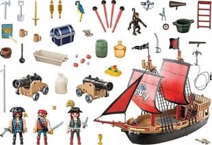 70411 PLAYMOBIL® Pirates Kaukolės piratų laivas kaina ir informacija | Konstruktoriai ir kaladėlės | pigu.lt