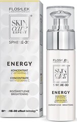 Энергетический концентрат для лица Floslek Skin Care Expert Sphere-3D, 30 мл цена и информация | Сыворотки для лица, масла | pigu.lt