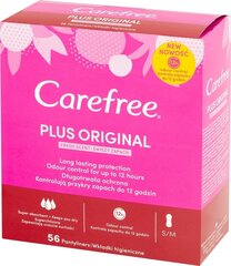 Higieniniai įklotai Carefree Plus Original, 56 vnt kaina ir informacija | Tamponai, higieniniai paketai, įklotai | pigu.lt