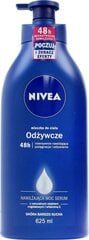 Питательное молочко для тела Nivea Moisturizing Power Serum, 625 мл цена и информация | Кремы, лосьоны для тела | pigu.lt