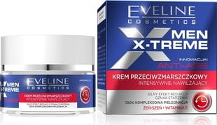 Увлажняющий крем для лица Eveline Men X-Treme Anti-Age, 50 мл цена и информация | Кремы для лица | pigu.lt